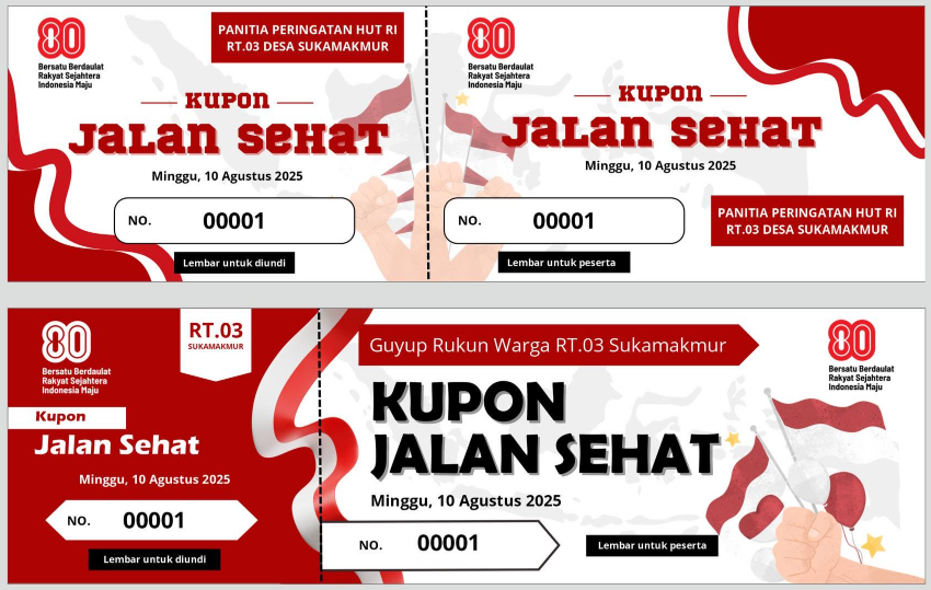 CETAK KUPON