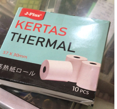 kertas thermal 57x 30 mm
