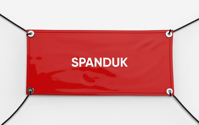 Spanduk 1x4 Meter