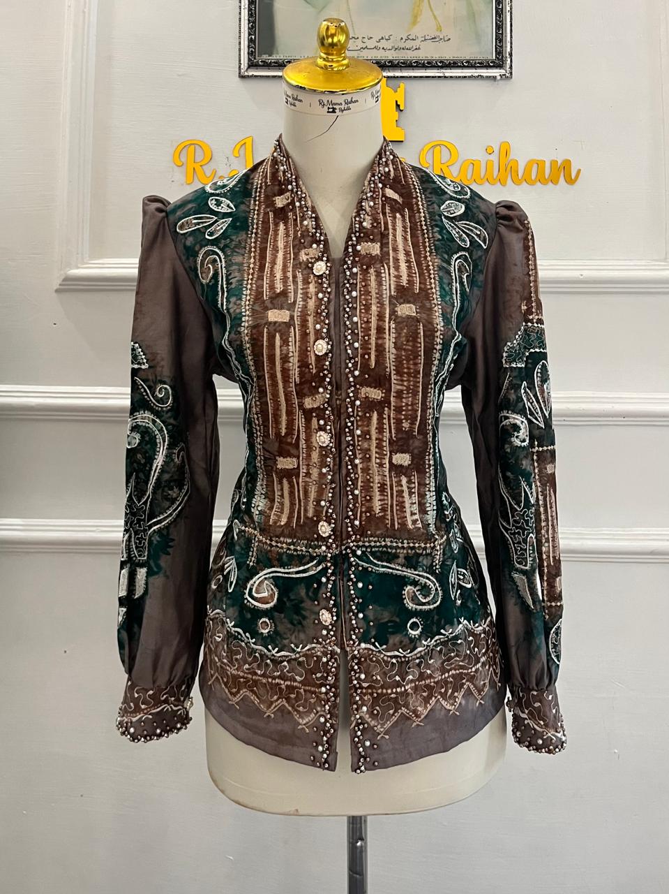 Jasa Jahit Baju Sasirangan Hari Jadi Balangan 2026 dengan Payet Tabur