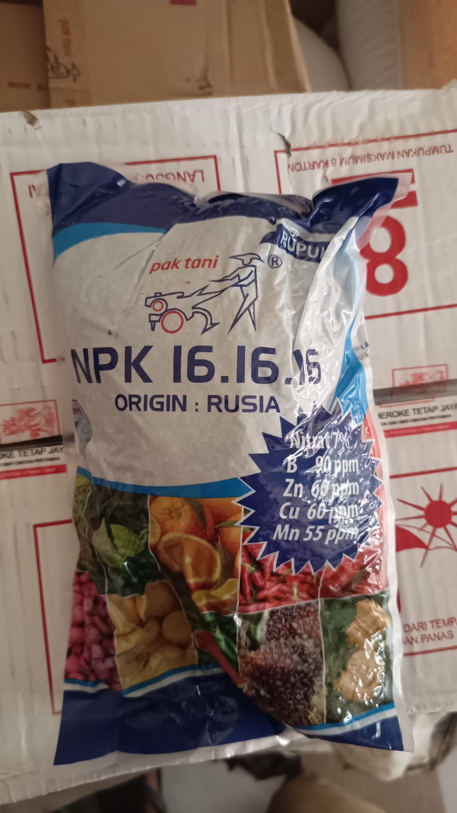 Pupuk NPK 16 16 16 Pak Tani 1 kg