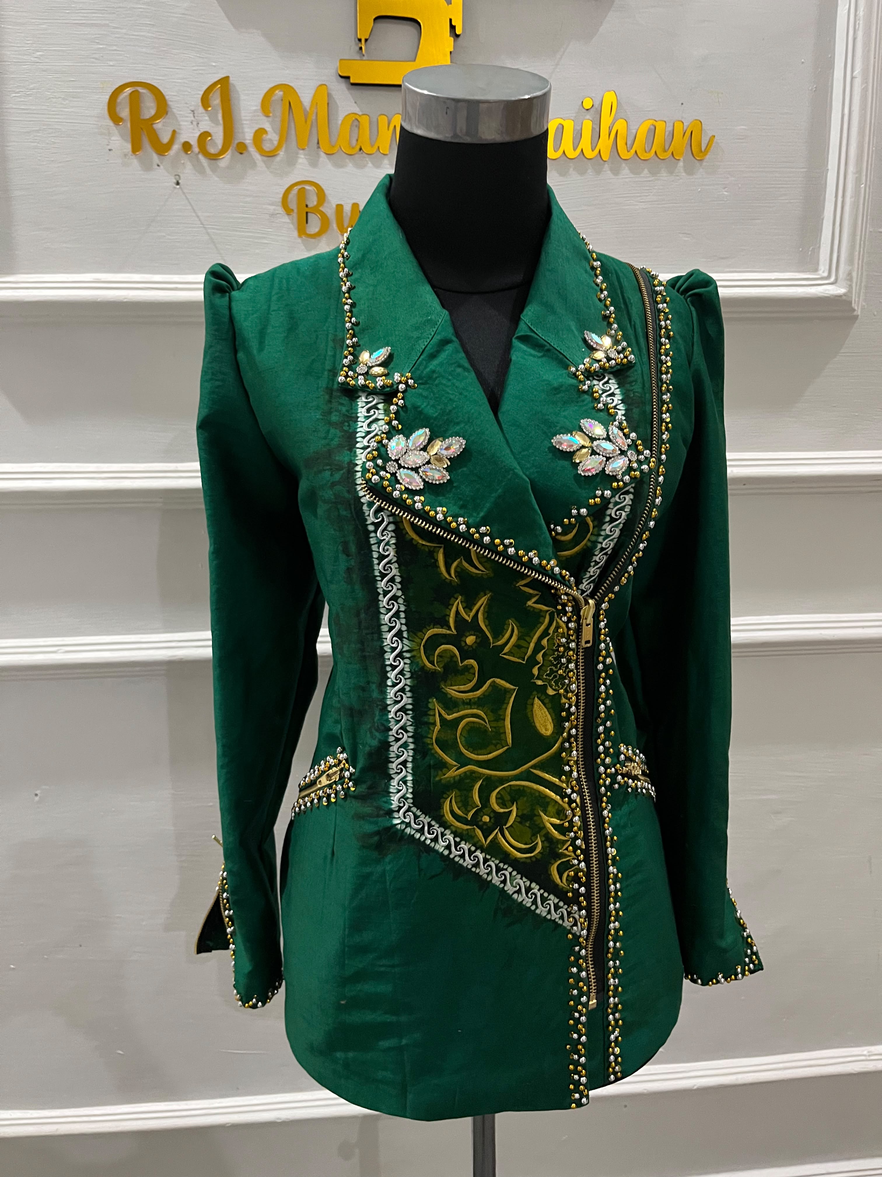 Jasa jahit baju sasirangan motif tameng