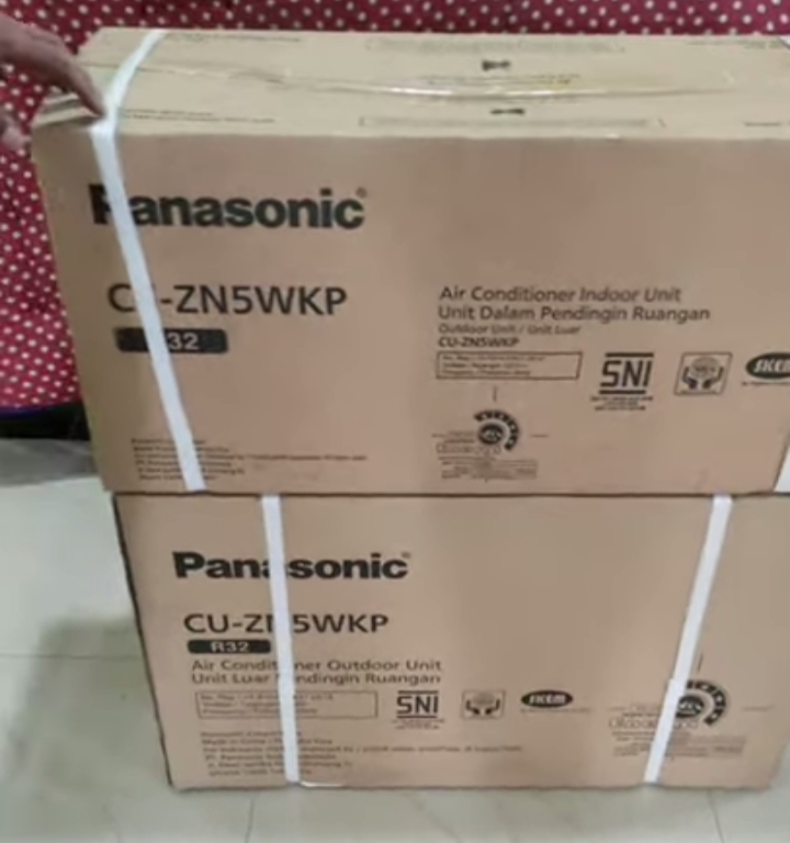 AC panasonic 1/2 pk