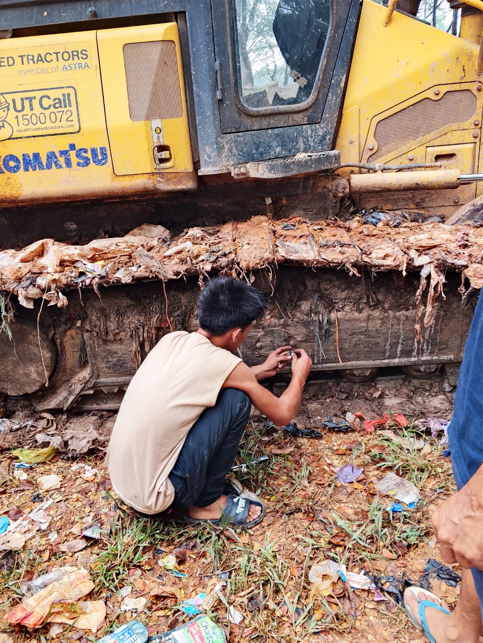 Jasa bongkar pasang sigment dozer