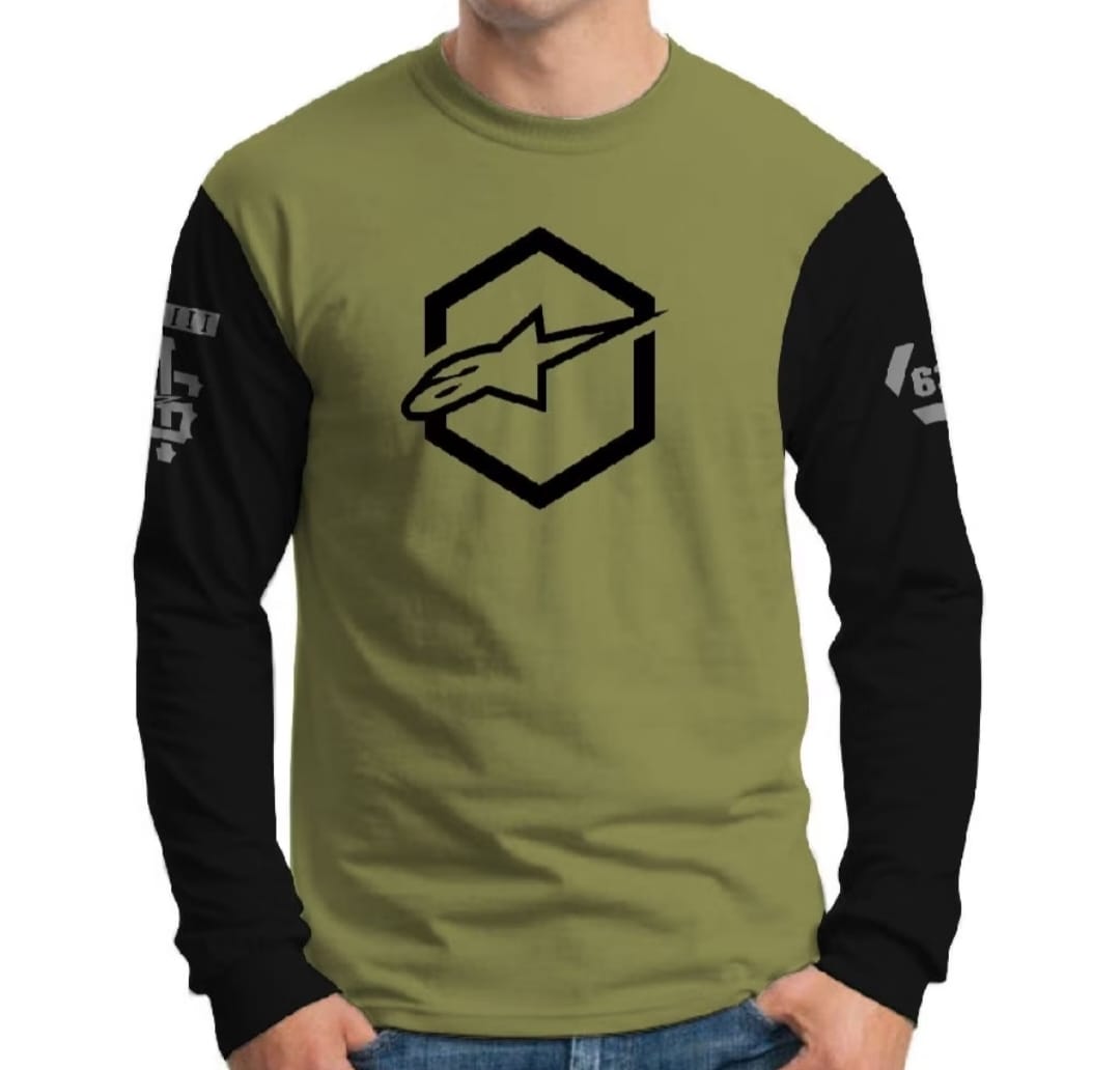 Kaos Olahraga dengan cetakan