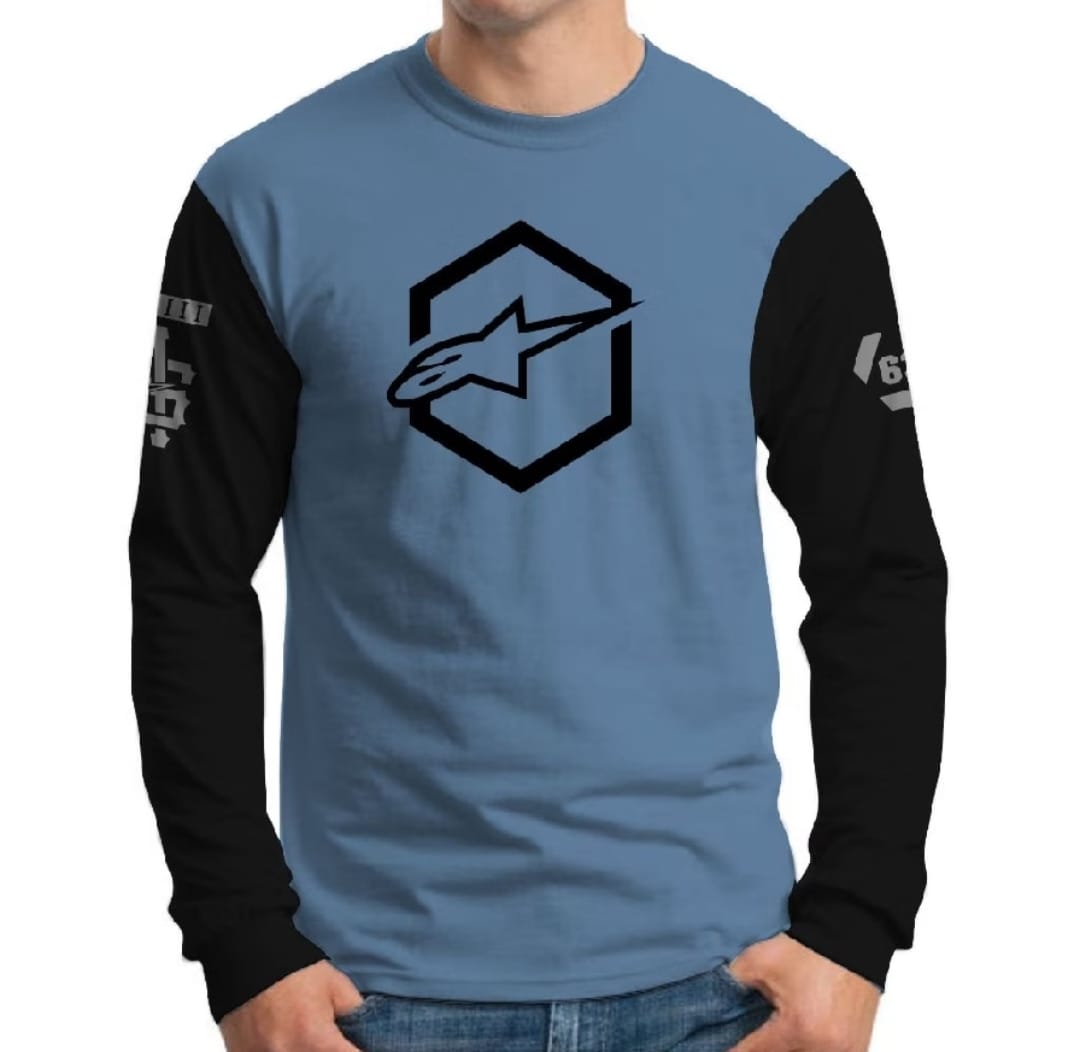 Kaos Olahraga dengan cetakan
